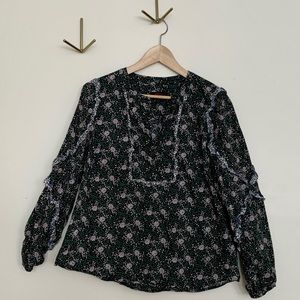 J.Crew Liberty print blouse